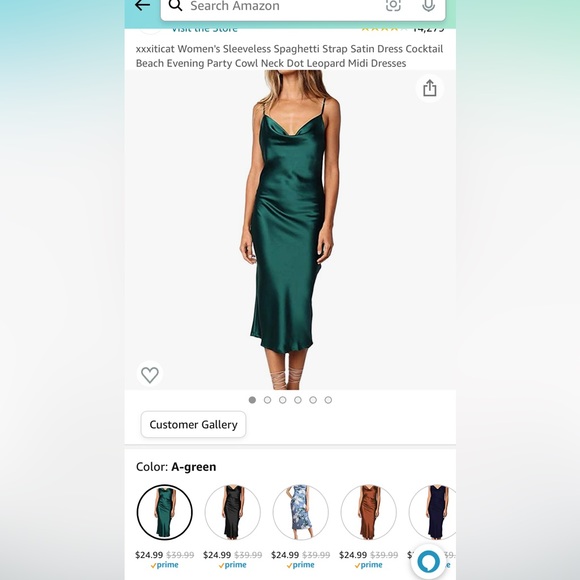 New with Tags Emerald Green Slip Dress | Color: Green | Size: M | Jrolfe744's Closet